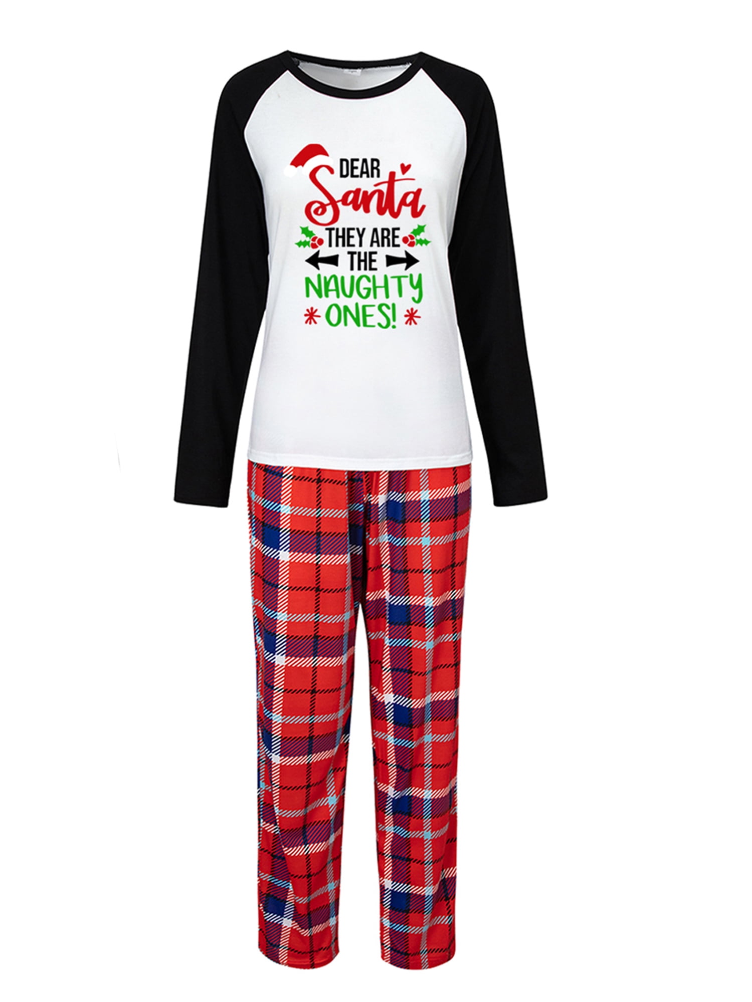 Christmas Family Pajamas Holiday Christma Pajama Family Matching Pjs Set Sleepwear Xmas Jammies