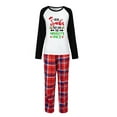 thumbnail image 4 of Meihuid Family Christmas Pjs Matching Sets 2023 Plaid Holiday Sleepwear Christmas Pajamas for Family Plus Size Xmas Jammies, 4 of 5