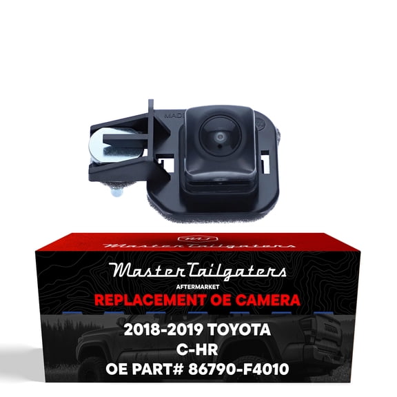 Master Tailgaters Replacement for Toyota C-HR [Turkey/Japan Built] (2018-2019) Backup Camera OE Part # 86790-F4010