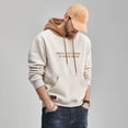 thumbnail image 2 of Sudadera con capucha para hombre, ropa sólida, sudadera gráfica para hombre, sudadera holgada con capucha, otoño, barata, overfit, emo, sin marca, algodón, simple, tallas S, 2 of 4