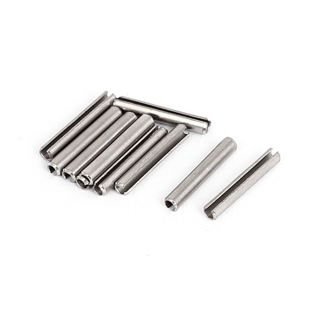 M2x14mm 304 Stainless Steel Split Spring Roll Dowel Pins Fasteners