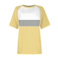 thumbnail image 4 of T-Shirts Shirts For Women Sevevn Women's Fashion Round Neck Short Sleeves Casual T-Shirt Top, 4 of 5