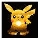 thumbnail image 2 of Bordado de hilo Punto de cruz completo 11CT Algodón Silueta Pikachu Kits impresos Hugtrwg Para estrenar, 2 of 9