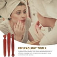 thumbnail image 3 of icolorfuled 3Pcs Wooden Massage Sticks Acupuncture Point Sticks Foot Massage Tools Manual Acupressure Tools, 3 of 7