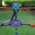 thumbnail image 4 of XINDA XD-8611 Outdoor Mountaineering Rescue Speedway Expansion Lifting Metal Big Pulley with Bearing, 4 of 5