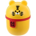 thumbnail image 6 of WESIEVYA 1Pack Storage Bin Small Cute Plastic Desktop Accessory Tabletop Trash Can For Home, 6 of 8