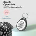 thumbnail image 2 of shiyou-Smart QR Code Pet ID Tag for Dogs - Instant GPS Location Alert via Email, No App/Subscription Required, Waterproof Anti-Lost Personalized Dog Collar Accessories (Blue, 1.2 Inch), 2 of 4
