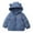Blue, variant on SGMVNU Toddler Winter Coats Puffer Jacket Padded Coat Baby Boys Girls Bear Hoods Down Jacket Lightweight Outerwear(Size 3-4 Years,Black)