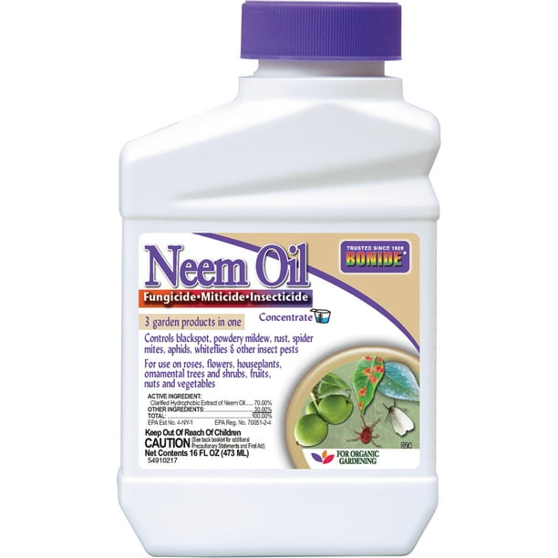 Bonide 16oz. Neem Oil Fungicide, Miticide, & Insecticide Concentrate