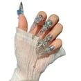 thumbnail image 4 of 2026 Ice Shards Purely Handmade Wearable Nails, New Style Glass Nails, Exquisite Craftsmanship, Versatile and Personalized for Women, 4 of 4