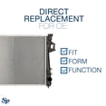 thumbnail image 6 of Spectra Premium CU2813 Automotive Radiator Fits select: 2004-2008 DODGE RAM 1500, 2004-2009 DODGE RAM 2500, 6 of 7