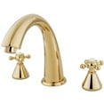 thumbnail image 2 of Kingston Brass Royale Two Handle Roman Tub Filler, 2 of 2