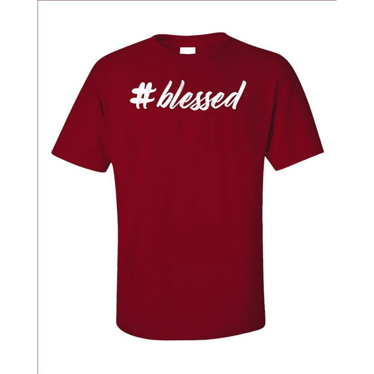 Blessed T-Shirt Funny Christian Hashtag Tee Unisex Blessed T-Shirt Funny Christian Hashtag Tee Unisex