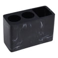 thumbnail image 1 of Soporte para cepillo de dientes Asiento de lavado Organizador de tocador Almacenamiento de propósito 5 2 Acentos 7 Centro negro, 1 of 7