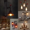 thumbnail image 3 of Cambiar Irfora Interruptor de luz de válvula de parada de 3/4 pulgadas con cable Lámpara Steampunk Vintage Válvula de hierro Accesorios de tubería de agua Iluminación Irfora Cambiar, 3 of 6