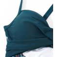 thumbnail image 4 of Women Wrap Cut Out One Piece Swimsuit High Waisted Monokini Bathing Suit, 4 of 5