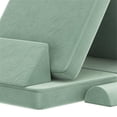 thumbnail image 5 of Pemberly Row 56" Foam Modular Kids Play Couch with 6 Sectional Sofa Pieces-Sage, 5 of 21