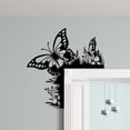 thumbnail image 3 of Handmadetneonsign Butterfly Door Corner Sign, Butterfly Metal Door Topper, Butterfly House Wall Decor 53265, 3 of 3