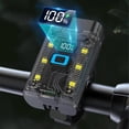 thumbnail image 3 of New Strong Light Double Head Bicycle Light Outdoor Mountain Bike Headlight USB Charging Transparent Cycling Equipment Night Riding Light, 3 of 5