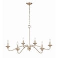 thumbnail image 4 of 4386-MG Millennium Lighting Delvona - 6 Light Chandelier-20.38 Inch Tall and 36.75 Inch Wide-Modern Gold Finish    -Traditional Installation, 4 of 9