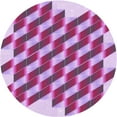 thumbnail image 1 of Ahgly Company Indoor Round Patterned Medium Violet Red Pink Area Rugs, 8' Round, 1 of 6