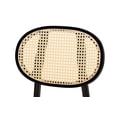 thumbnail image 4 of Baxton Studio Darrion Mid-Century Modern Cream Fabric and Black Finished Wood 2-Piece Dining Chair Set, 4 of 7