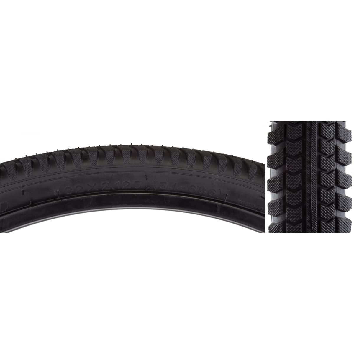 Pneu Sunlite K831 Alpha Bite MTB 26x1.75 Noir Acier Knobby Montagne 26