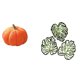thumbnail image 1 of Cojín De Sofá De Felpa Con Forma De Calabaza De Halloween Para Decoración De Dormitorio Y Arte De Pared De Madera Con Hojas De Palma, Adorno Creativo De Jungla Para Cama Y Baño., 1 of 8