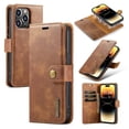 thumbnail image 3 of For iPhone 15 14Pro Max 13 12 11 Pro Max Plus XS X XR Deluxe removable magnetic wallet flip cover cell phone leather case, 3 of 5