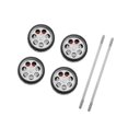 thumbnail image 1 of 4Pcs/Set 1/64 On-Road Model Car Wheel & Tires 1 64 Spare Parts for Hotwheels E7, 1 of 7