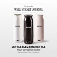 thumbnail image 3 of Jettle Portable Electric Kettle with Temperature Control - 450ml Travel Tea Kettle & Hot Water Boiler, LED Display, Auto Shut-Off, Fast Boil for Coffee & Tea, Stainless Steel (Black), 3 of 12