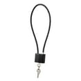 thumbnail image 1 of Portable Combination Lock with 5mm Steel Cable Rust Outdoor Indoor Durable Black, 1 of 8