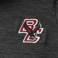 thumbnail image 4 of Men's Colosseum Heathered Black Boston College Eagles Down Swing Polo, 4 of 4