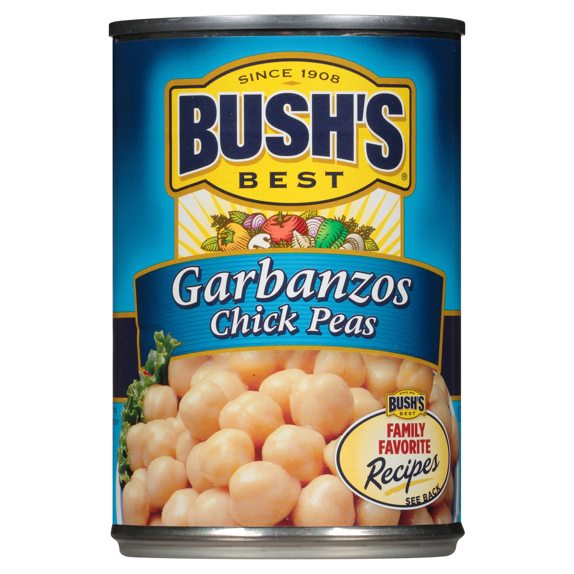 Bush's Garbanzo Beans, Canned Chickpeas, 16 oz Can