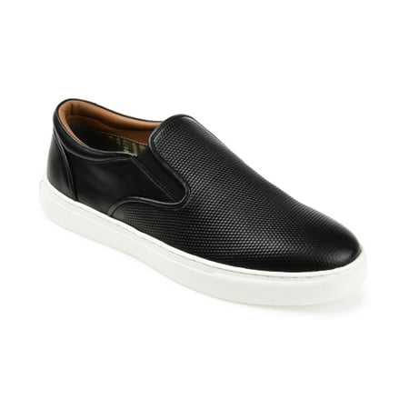 

Thomas & Vine Men s Conley Slip On Leather Sneakers Black Size 11 M