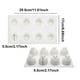 thumbnail image 3 of Molde De Silicona Con Forma De Fruta 8 Rejillas Formas Únicas De Silicona Moldes Antiadherentes Para Pasteles, Sartenes Y Postres., 3 of 5