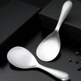 thumbnail image 4 of Cooking Utensils – 304 Stainless Steel Spoon for Rice and Everyday Kitchen Tasks – Durable Easy Clean Sleek Finish, 4 of 8