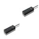 thumbnail image 2 of Sidaley ABS USB 3.0 Hub portátil 4 puertos Transmisión rápida U-disk Ratón Teclado Joystick Hubs Adaptador Accesorios Negro Type2 NO2, 2 of 6