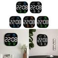 thumbnail image 2 of YIEMEEN 10.5 Inch Large LED Digital Wall Clock ,Wall Mounted Remote Control Temperature, 2 of 17