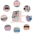 Pink ATM Savings Bank for Kids, Realistic Playset with Bills & Coins ...