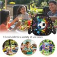 thumbnail image 6 of Jeiento Football Backpack and Lunch Box Set for Boys 7-10 10-12 School Bags Elementary Bookbag with Lunch Bag Pencil Case Splash Ink Middle Preschool Bagpack Kids Girls Daycare Rucksack Satchel, 6 of 7