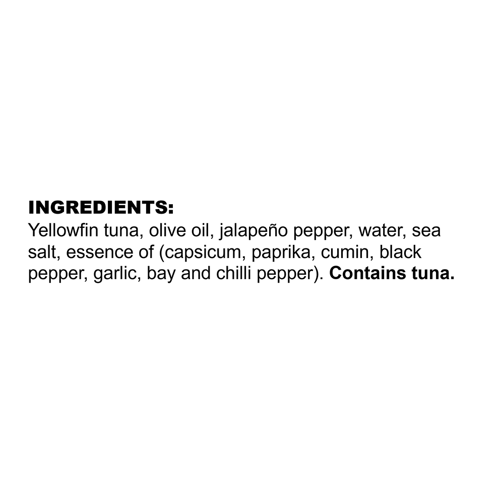 (4 pack) Tonnino Premium Yellowfin Tuna Fillet with Jalapeno in Olive Oil, Wild Caught, 6.7 oz Jar, Gluten-Free