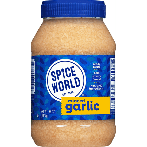 Fresh Minced Garlic, 32 oz
