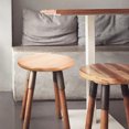 thumbnail image 5 of KONTONTY Khaki Wooden Round Stool Replacement Seat, Chair Seat Component for Home, Kitchen, Office Use, 5 of 7
