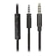 thumbnail image 1 of 1.8m Cable For Sennheiser Momentum 2.0 With Volume Control And Microphone - Inline Lead - Black, 1 of 4