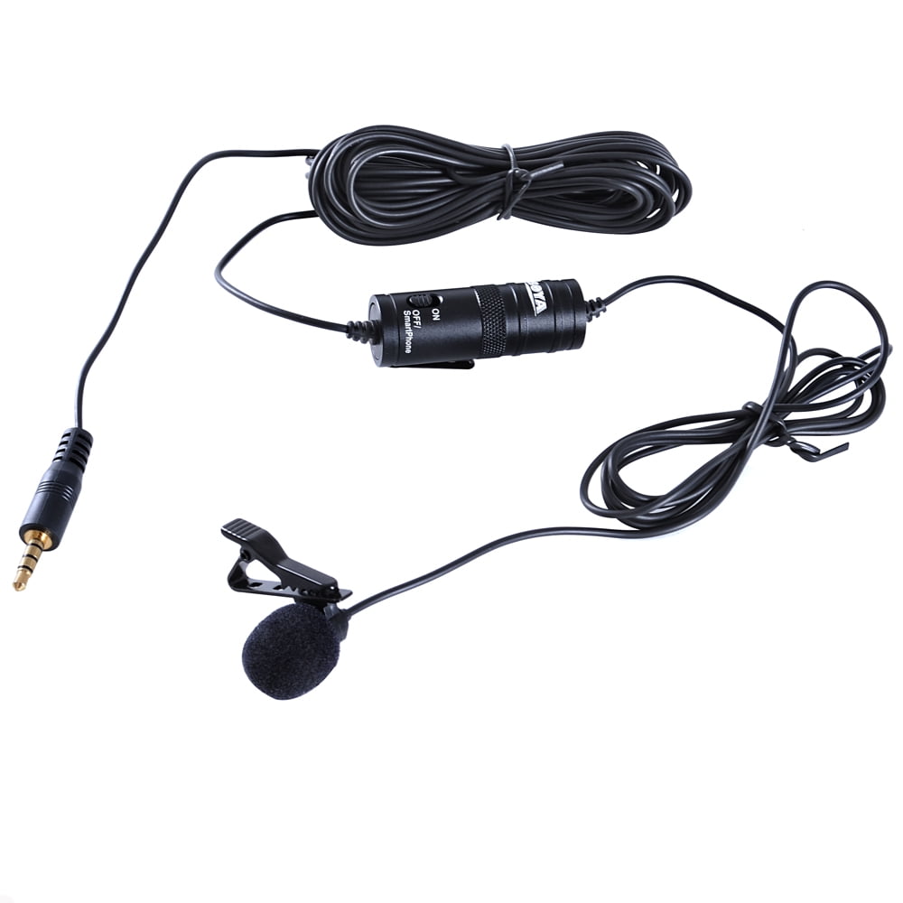 PC Cameras/ USA seller BOYA BY-M1 Omni Lavalier Microphone for SmartPhone,DSLR 