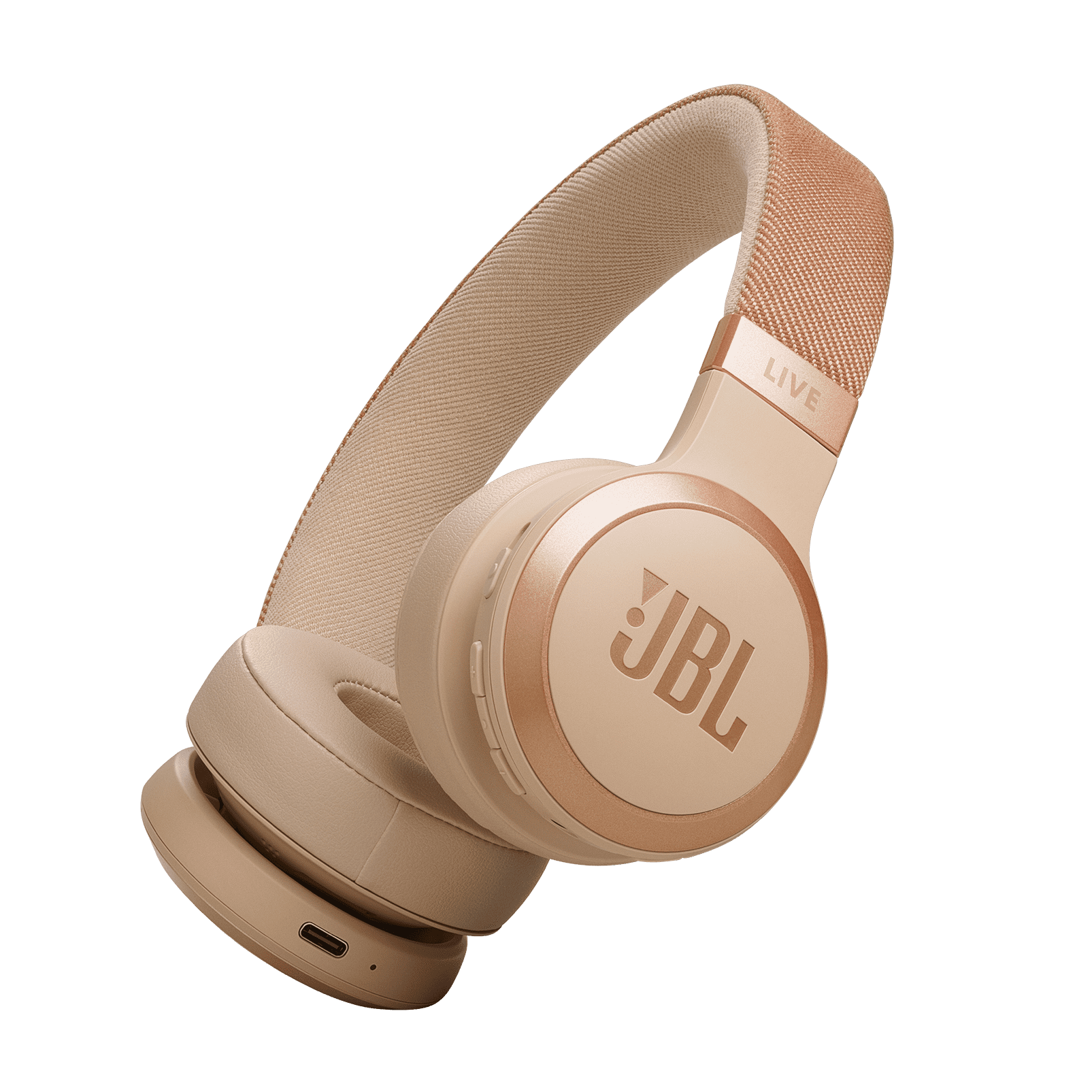 Restored JBL Live 670NC, Wireless On-Ear Headphones with True Adaptive Noise Cancelling (Refurbished)