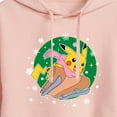 thumbnail image 3 of Pokémon - Pikachu Sled - Juniors Cropped Pullover Hoodie, 3 of 5