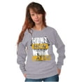 thumbnail image 3 of Hunters Hunt Now Work Later Hunting Unisex Plus Size Sweatshirt Brisco Brands 5X, 3 of 6