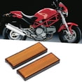 thumbnail image 4 of Reflectores De Motocicletas, 2 Pcs Reflectores De Motocicletas De Plástico Reflector Bicicleta Trasera Reflector De Freno De Roja Parada De Parada De Parada Para, 4 of 7